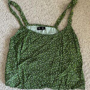 THRILLS  Floral Flowy Crop Top Size Medium